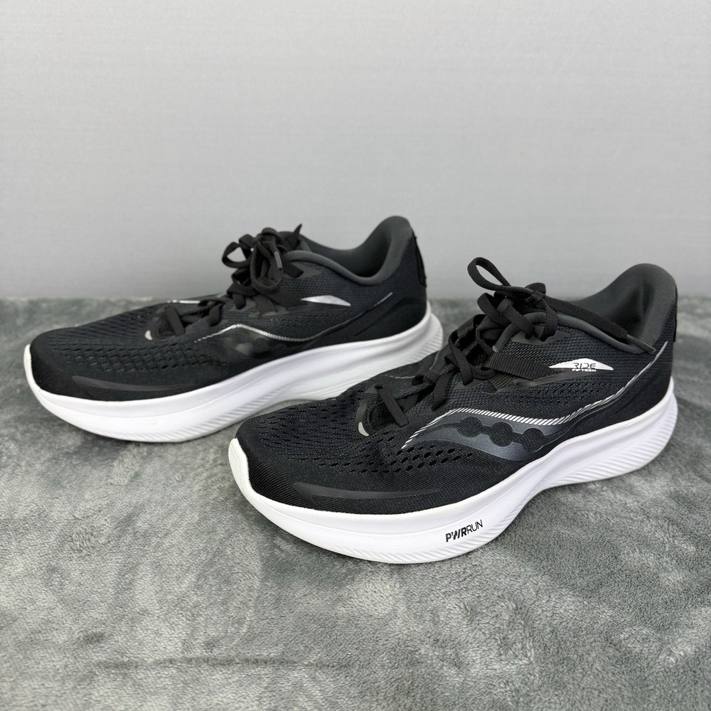 Saucony Black Running Shoes with PWRRUN Cushioning S10730-05 Womens Size 9